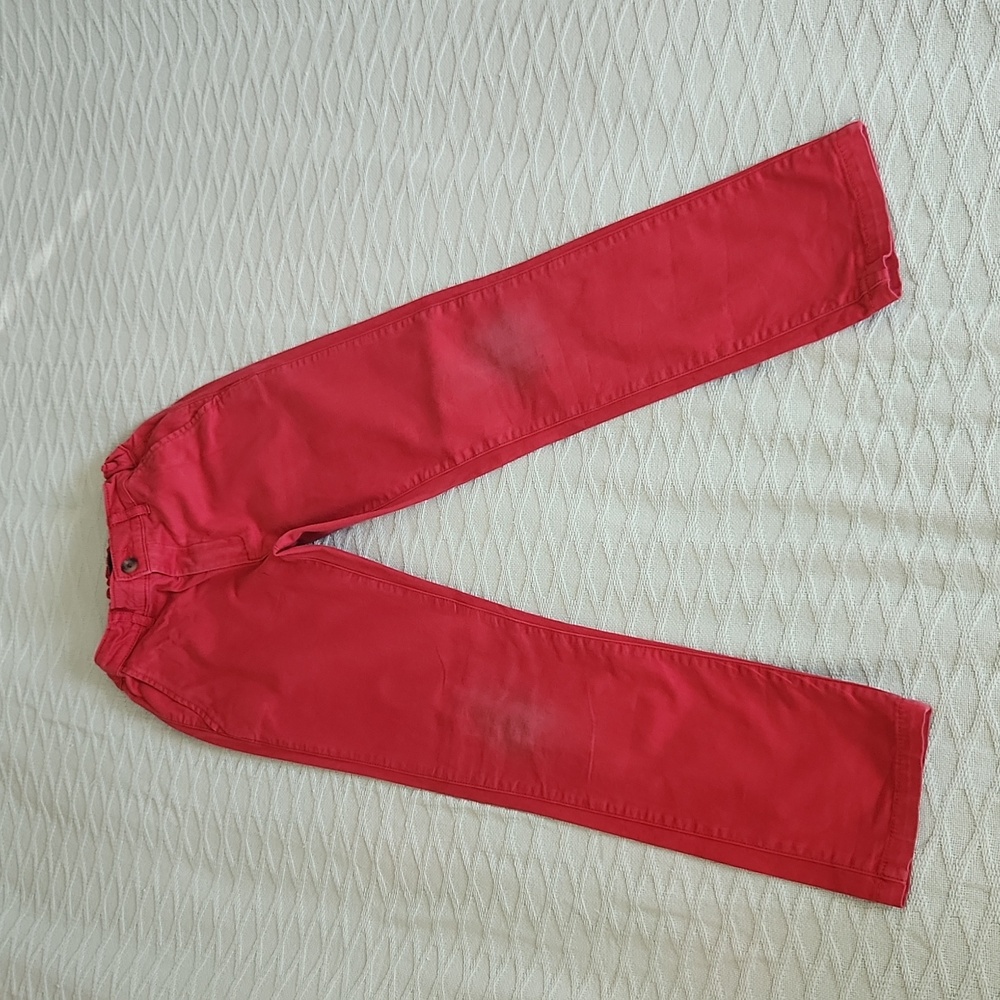 The children's place red boy size 10